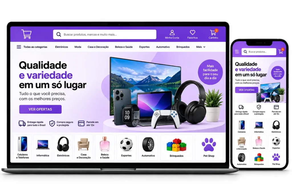 Criação de Loja Virtual