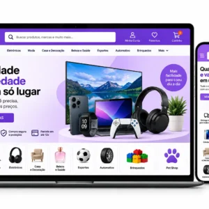 Marketplace Online Criação de Site e Desenvolvimento de Site