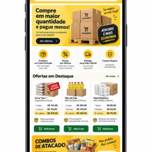 Catálogo de Produtos para Distribuidora: Site Profissional Online