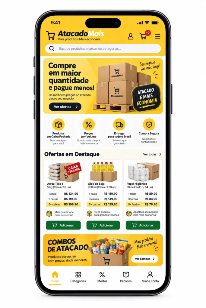Site Comercial para Vendas