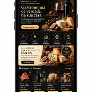 Administração de site para mercado