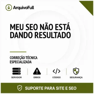 Suporte profissional para meu SEO Não Está Dando Resultado