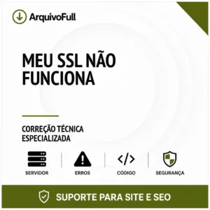 Suporte profissional para meu SSL Não Funciona
