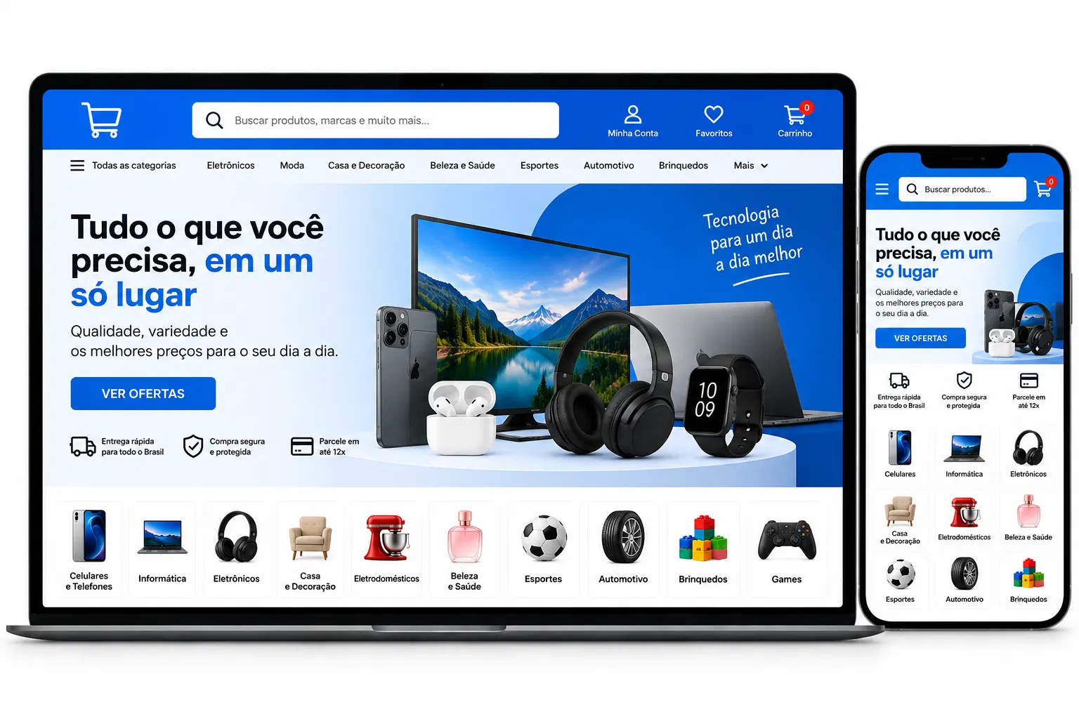 Criação de site para Design Objetivo