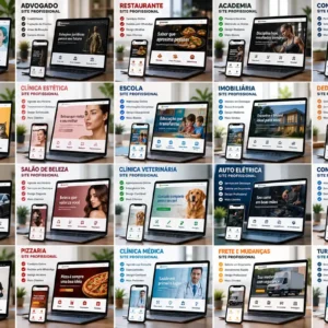 Criação de site para Layout Comercial