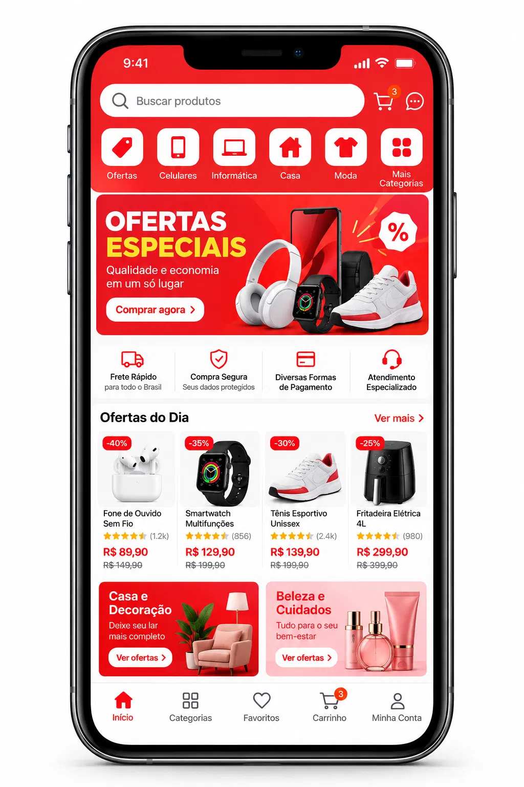 Criação de site para Receber Orçamentos