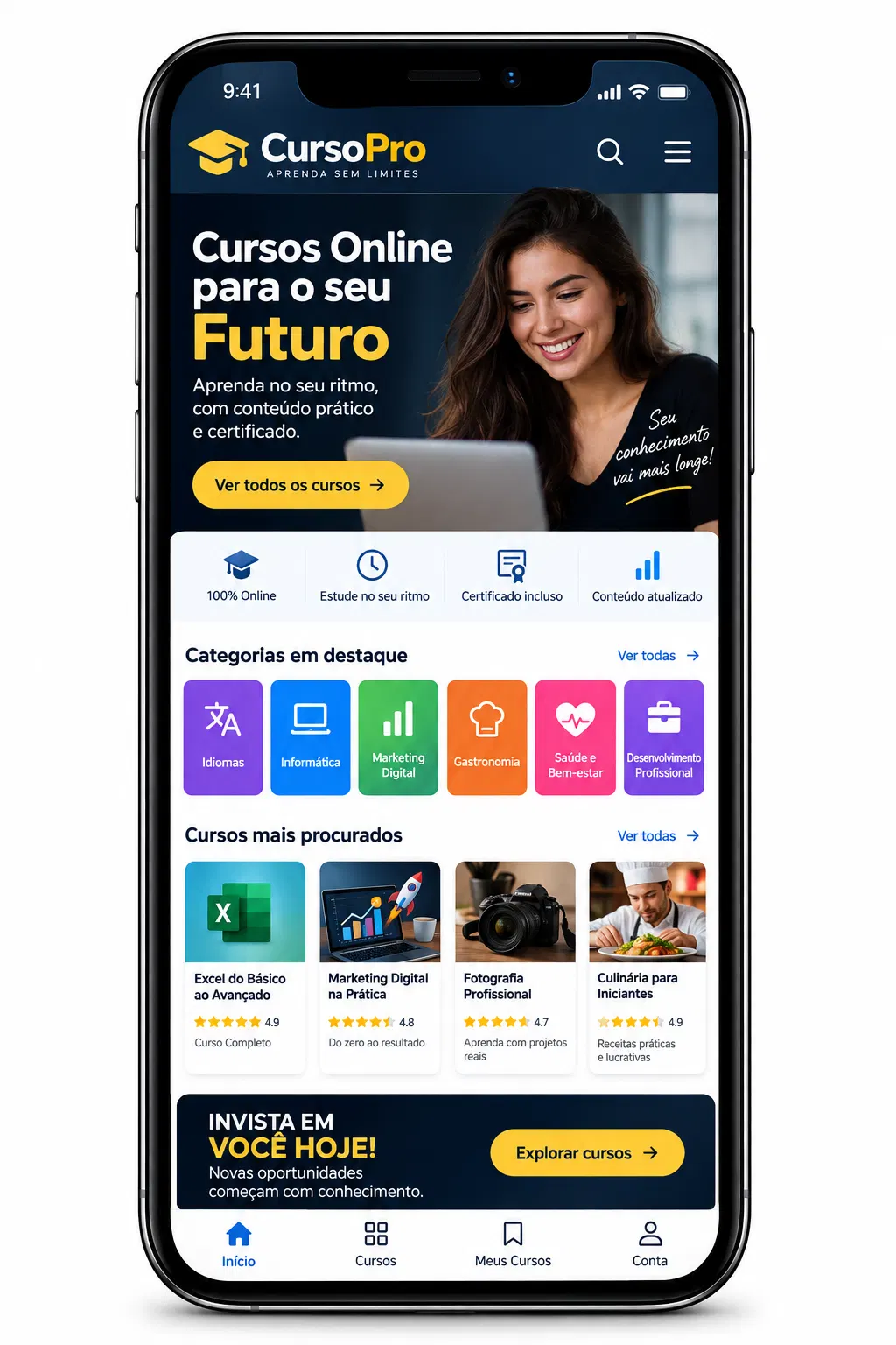 Criação de site para Negócios