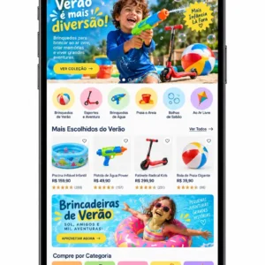 Criação de site para Mundo Infantil de Brinquedos