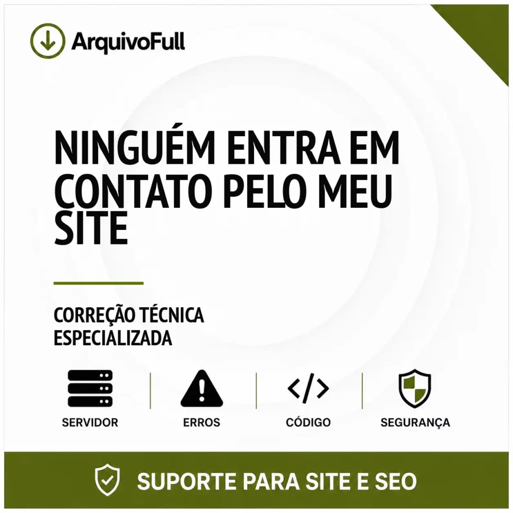 Suporte profissional para ninguém Entra em Contato pelo Meu Site