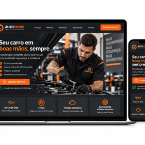 Oficina Mecânica Criação de Site para Empresas e Desenvolvimento Web