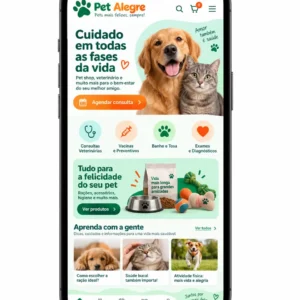 Pet Shop Online Criação de Site para Empresas e Desenvolvimento Web
