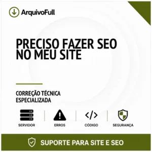 Suporte profissional para preciso Fazer SEO no Meu Site
