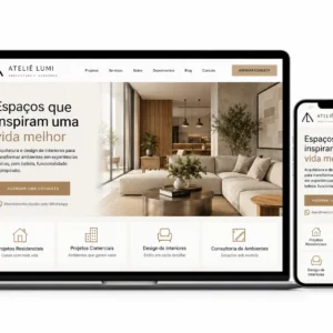 Criação de site para Variação 2