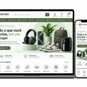 Administração de site para supermercado online delivery ágil
