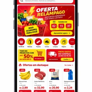 Comprar Site para Supermercado: Site Profissional para Vender Produtos