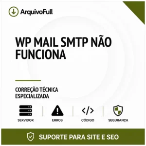 Suporte profissional para wP Mail SMTP Não Funciona