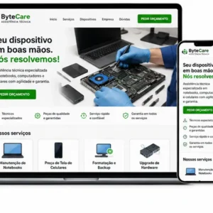 Criação de site para Assistência Técnica de Eletrônicos