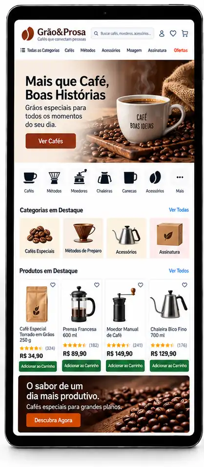 Site de Produtos sem Pagamento Online
