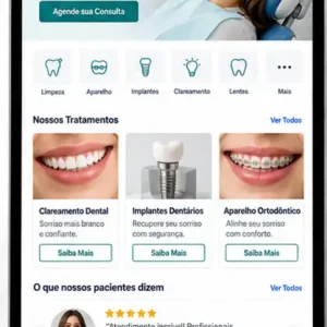 Clínica De Estética Facial Criação de Site Profissional e Desenvolvimento de Site