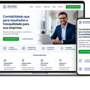 Escritório de Contabilidade Criação de Site e Desenvolvimento de Site