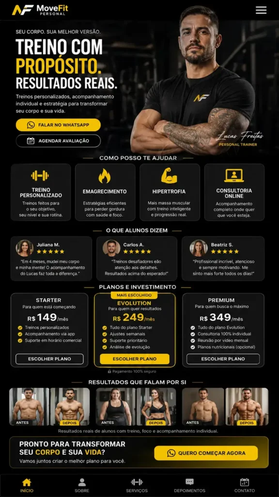 Academias Fitness e Esportes
