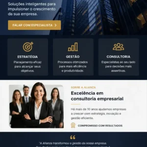 Criação de site para Agência de Marketing Digital