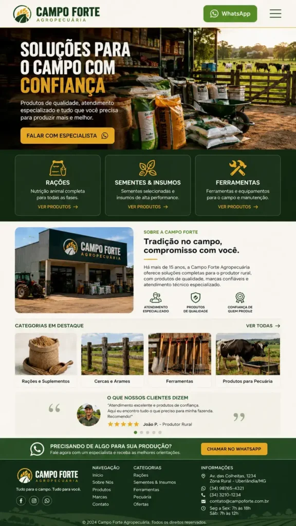 Criação de Loja Virtual