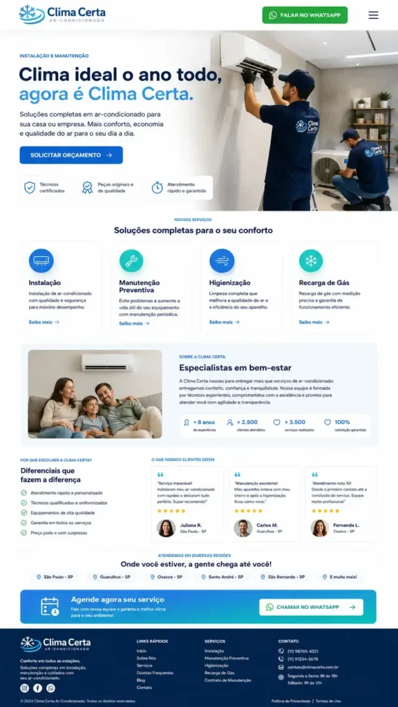 Prestadores de Serviços e Empresas