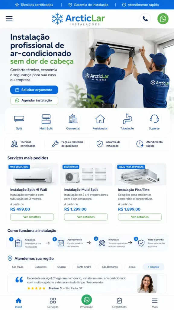 Prestadores de Serviços e Empresas