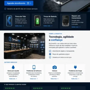 Assistência Técnica de Celular Criação de Site e Desenvolvimento de Site