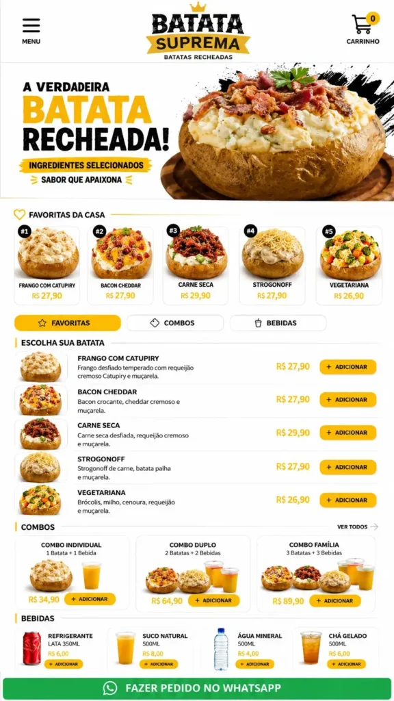 Restaurantes Delivery e Alimentação
