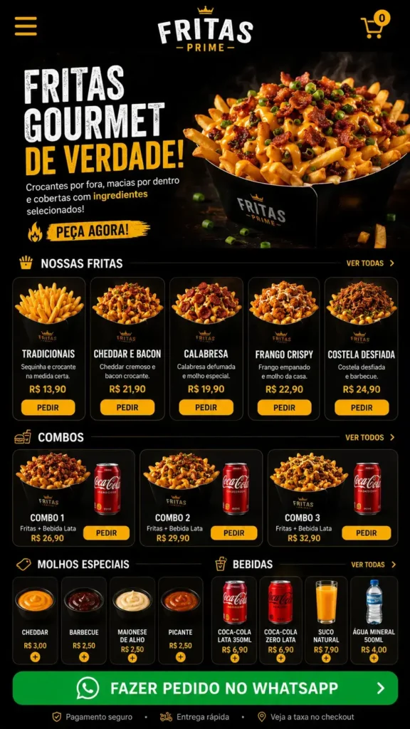 Restaurantes Delivery e Alimentação