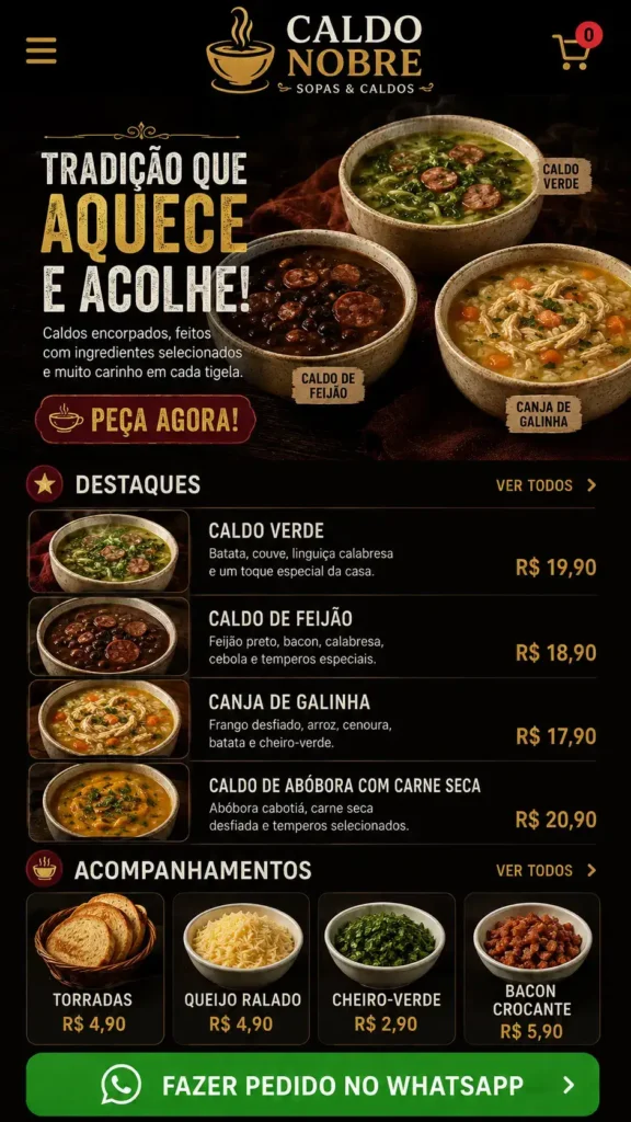 Restaurantes Delivery e Alimentação