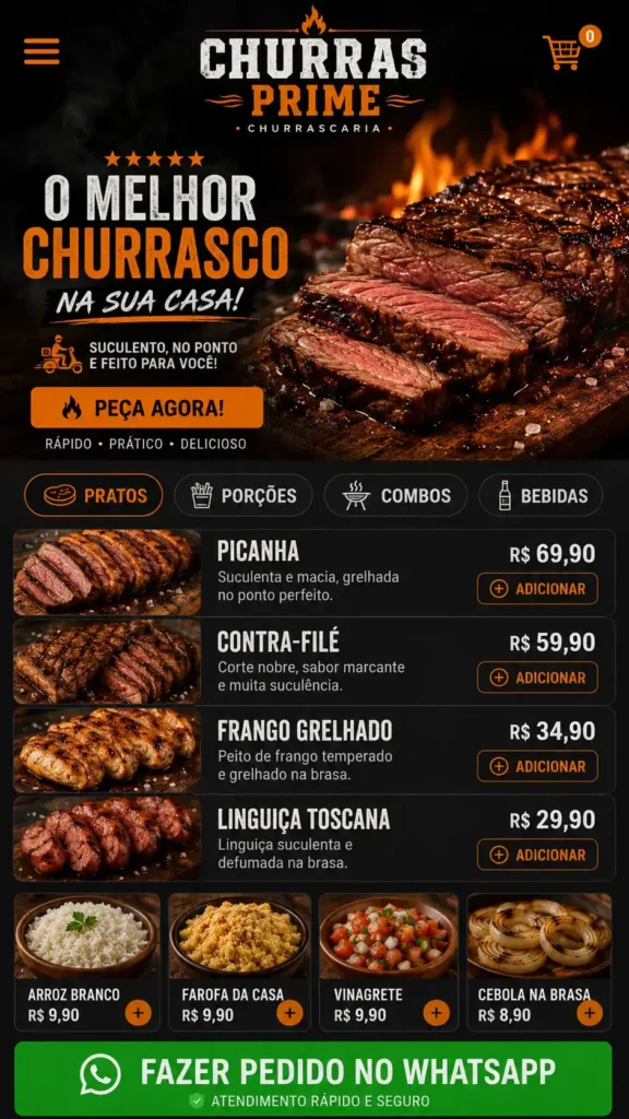 Restaurantes Delivery e Alimentação