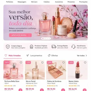 Criação de site para Espaço de Estética
