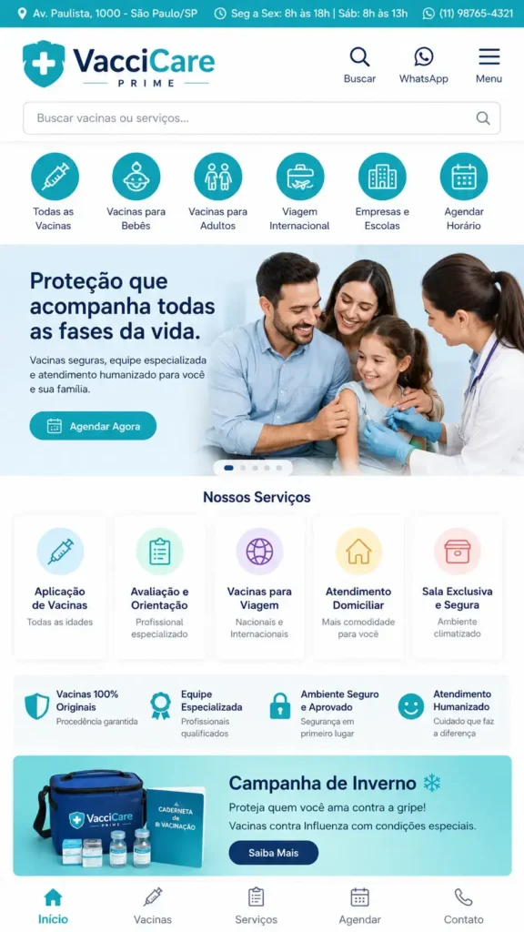 Site para Clínicas