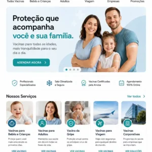 Criação de site para Clínica Particular