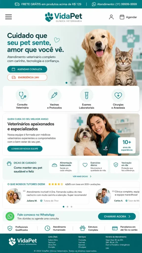 Pet Shop Veterinária e Agronegócio