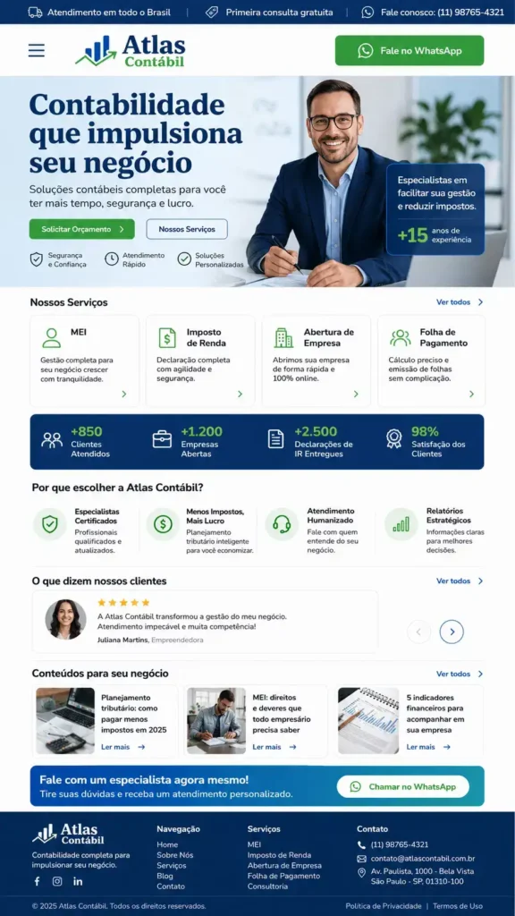 Site para Advogados