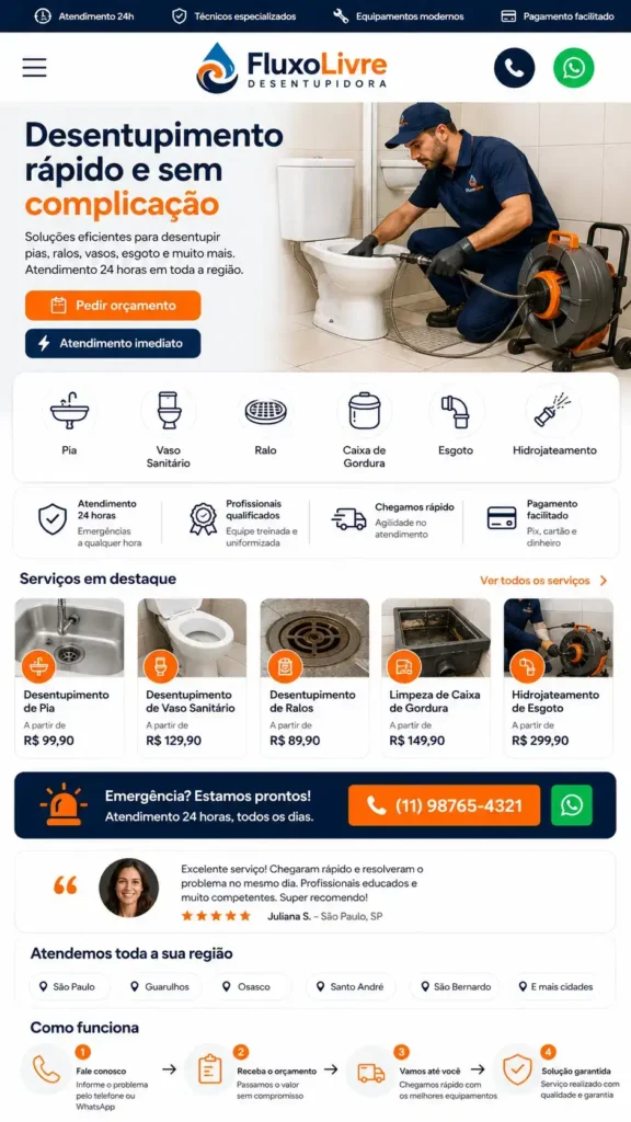 Prestadores de Serviços e Empresas