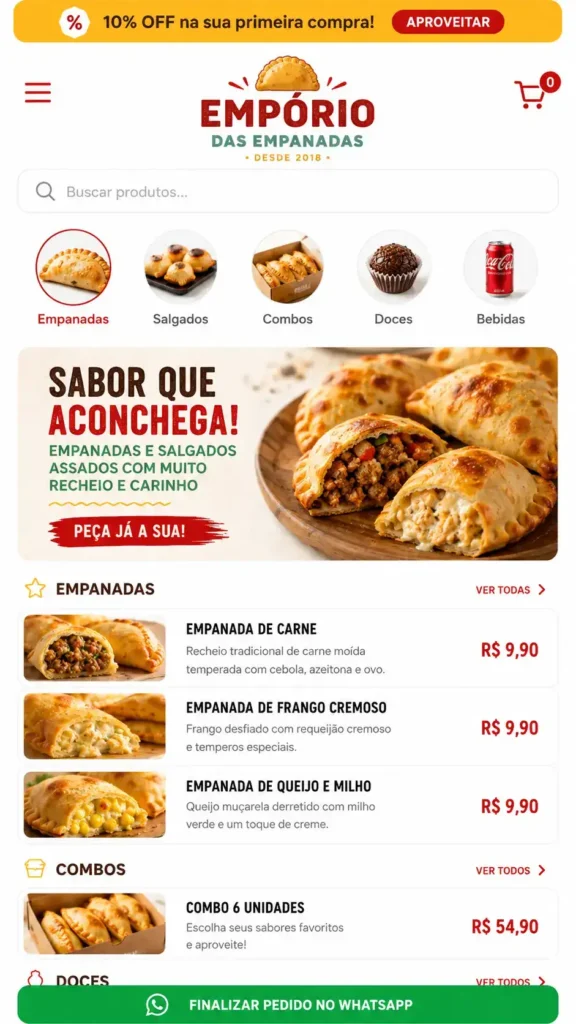 Restaurantes Delivery e Alimentação