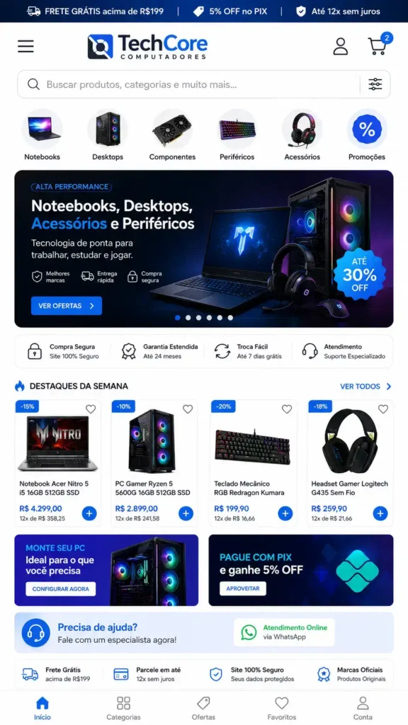 Tecnologia Software e Serviços Digitais