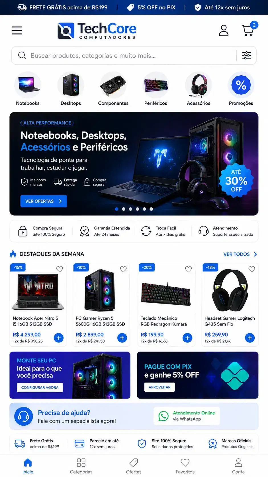 Modelo de site Arquivo Full 4