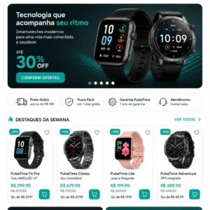 Criação de site para Soluções em Tecnologia