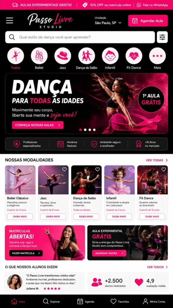 Educação Cursos e Treinamento