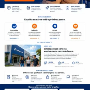 Criação de site para Centro de Educação Infantil