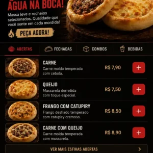 Esfiharia Delivery Criação de Site e Desenvolvimento de Site