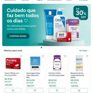 Farmácia Criação de Site Profissional e Desenvolvimento de Site