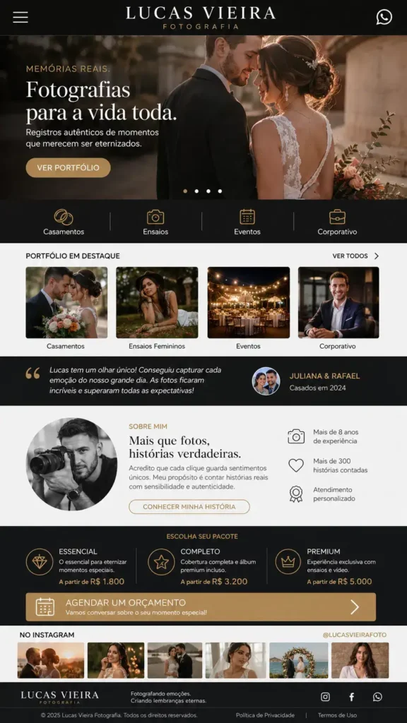 Marketing Fotografia e Serviços Criativos