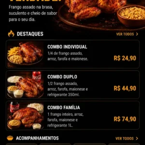 Frango Assado Delivery Criação de Site Profissional e Desenvolvimento de Site